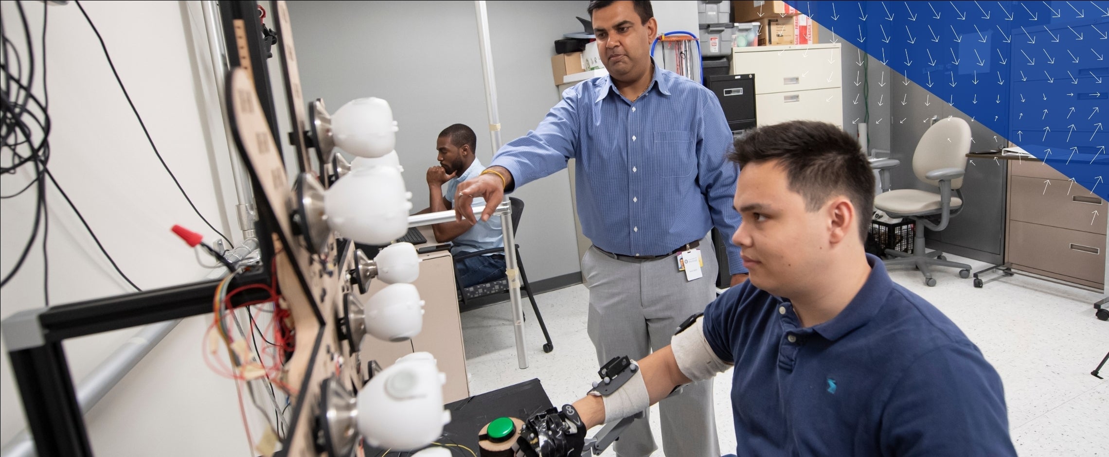 Occupational Therapists in lab