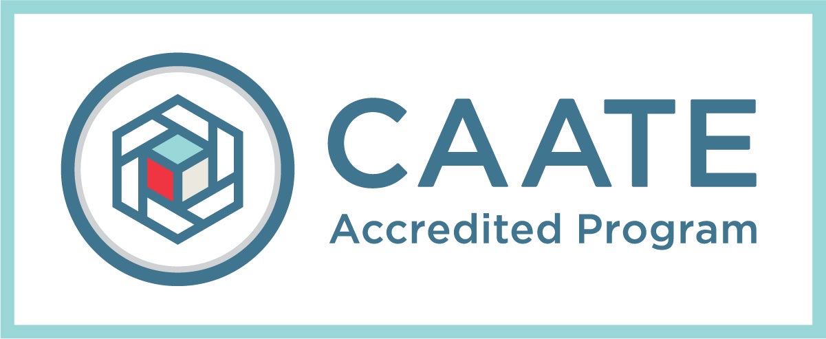 CAATE Seal for accredited program