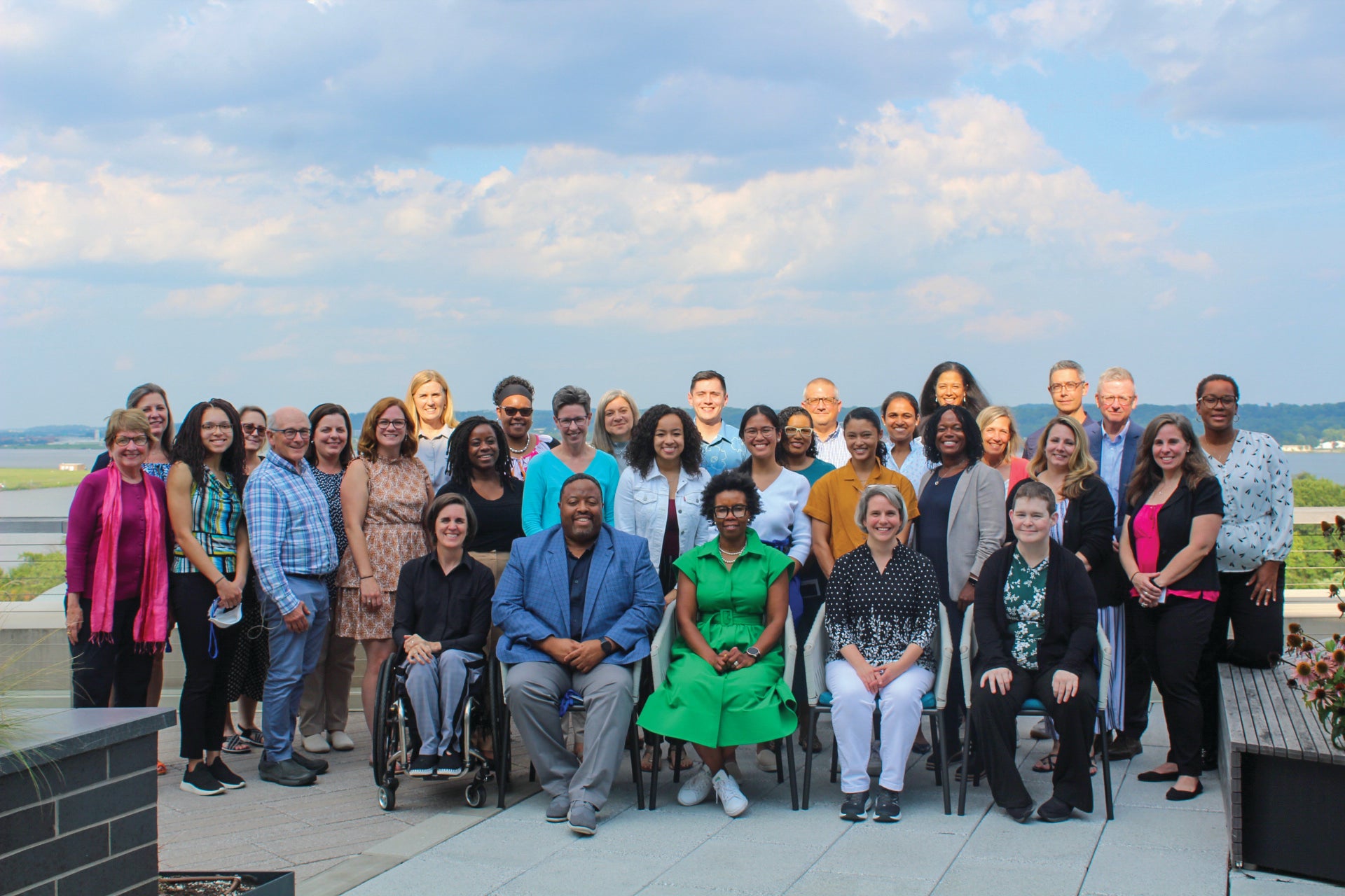 Group of people attending the TiDe workshop in Virginia.