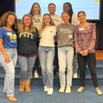 Faculty and students from the Future Health Care Provider Outreach Program