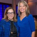 University of Pittsburgh Chancellor Joan Gabel with ROC Spirit Award winner Pamela Toto